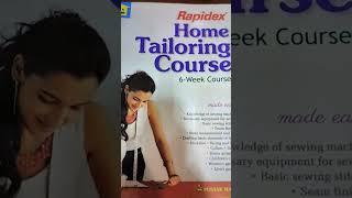 #rapidexhometailoringcourse #hometailoringbykusumsharma #subscribe #youtube #video #sewing #book #s