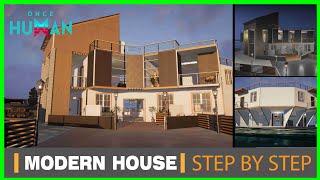 Modern house - Hex Paradise Tutorial | Once human (Step by step)