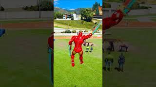 GTA V Hulk, Spider-Man, Iron Man and Captian Baby is Kidnaped, Avengers Assemble Ending  #shorts