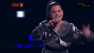 'Love the Way You Lie'. Mikella (Микелла Абрамова - Финал). The Voice Kids Russia 2019. Голос.Дети