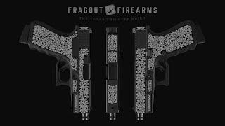 TX 2 Step Custom Firearms Laser Engraving Design for Colt 1911, Glock 17 & 19 - Adobe Illustrator