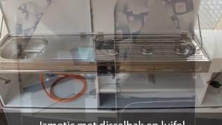 Jametic met disselbak en luifel