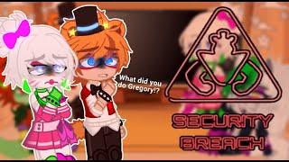 Glamrocks Animatronics React to each other and GregoryFnaf Security BreachGCPart 2-?AU Read 🠗