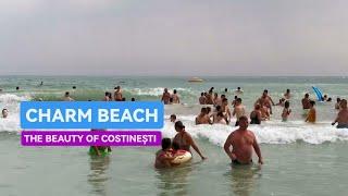 [4K] [2022] Plaja CHARM BEACH -  THE BEAUTY OF COSTINESTI , CONSTANTA , ROMANIA