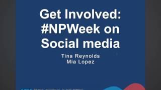 Get Involved: #NPWeek on Social Media