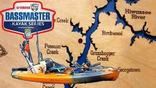 FISHING for $20k!!    BASSMASTER Kayak Championship 2023!!   Day 1