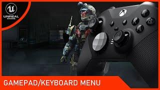 Unreal Engine: Creating a Keyboard/Gamepad Menu | Step-by-Step Guide