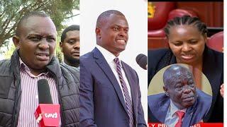 DRAMA AS NDINDI NYORO, MP NGOGOYO, GAKUYA & WANJIKU MUHIA KICKED OUT OF PARLIAMENTARY COMMITTEES