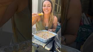 Cheesy Smoked Corn Dip on the Pellet Grill 