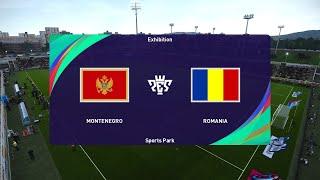 Montenegro vs Romania - UEFA Nations League | 04 June 2022 | PES 2021 Gameplay