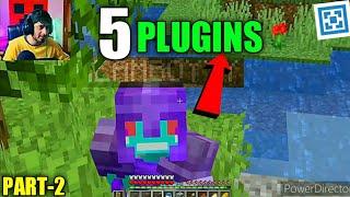 I Added 5 Plugins Like Himlands For My Smp [PART-2]..