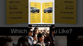 Mahindra BE 6e vs Tata Curvv EV – The Ultimate Electric SUV Battle! 