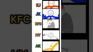 JK KFC KJ Unlimited Flex Works Animation #anime #thestrongestbattlegrounds #jk #kj #roblox #shorts