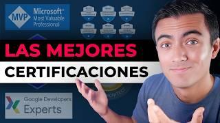 Las Certificaciones MEJOR VALORADAS (en programación) ‍