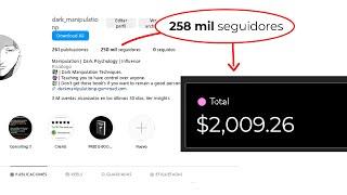 Curso Completo: Así hice $1963.04 con una Cuenta Tematica en Instagram