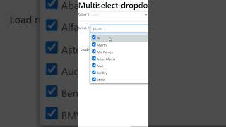 Create Multi Select Drop-down Using javascript