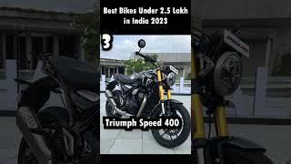 Top 5 Best Bikes Under 2.5 lakh in India 2023