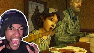 THEY'RE EATING PEOPLE??? | FIRST TIME PLAYING THE WALKING DEAD TELLTALE SERIES S1, EP3