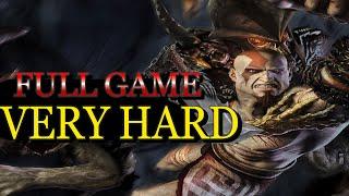 GOD OF WAR 1[Very Hard] Remastered - Full Walkthrough Complete Game [4K 60fps]