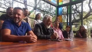 Conferencia de prensa Alberto Rodríguez Saá - Frente Justicilialista - Móvil Diego Apa