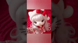 Hello kitty christmas #cute #happy holiday #ai #shorts