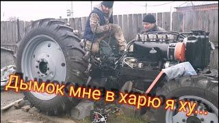 Восстановление трактора ЛТЗ, Т40, Tractor LTZ, T40