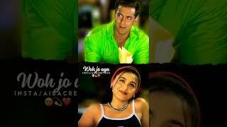 koi BAAT hai usne pucho na lyrical song hello brother1999 Salman Khan rani mukharji #shorts ️