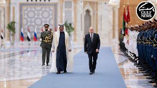 UAE President hosts a state reception for President of Russia