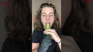 ENTIRE TUBE OF WASABI w/ SUSHI