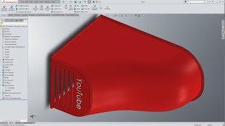 SOLIDWORKS 2018 - ENGINE CASE COVER - CONCRETE MIXER