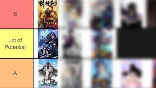  The 100 Manhwa/Manhua  Tier List