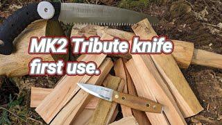 MK2 TRIBUTE KNIFE first use