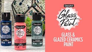 Introducing DecoArt Glass Paint | DecoArt®