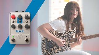 MAX Preamp & Dual Compressor | UAFX Pedals