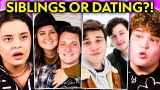 Are They Dating or Related?  | Siblings or Dating Challenge - Try Not To Fail | React