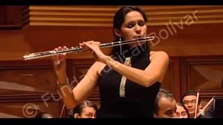 Mozart Concerto for flute KV  313 III Movement. Maria Fernanda Castillo (flute)