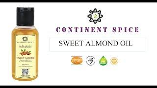 Best Sweet almond oil  बादाम तेल. Continent spice (khadi product)