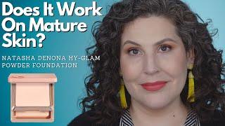 Natasha Denona Hy-Glam Powder Foundation || Does It Work On Mature Skin?