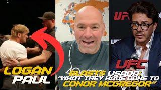 UFC on USADA: "What they have done to Conor McGregor? Dillon Danis cuts Logan Paul with a mic 