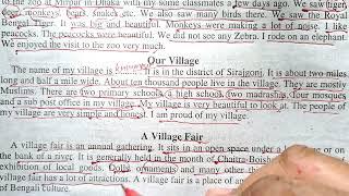 A village fair paragraph