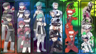 All Pokémon Villainous Team Grunt Battle Themes [GEN 1 7]