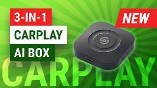 AuroraLink Mini CarPlay Android 8 AI Box | $80 YouTube Netflix Casting CarPlay & Android Auto