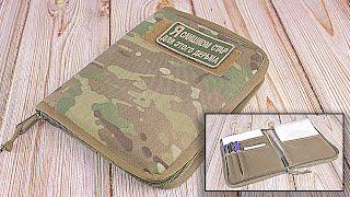 Крутая и стильная обложка для блокнота. Wotan Tactical Gear