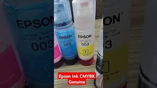 Genuine Epson Ink 003/005/008 #epson #printer #ink #shorts #viral