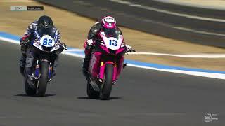 ️ Highlights #Stock Race | Round 5 Jerez | 2024 FIM JuniorGP™ World Championship