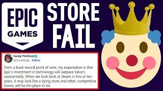 Epic Games Store Is Getting ABSOLUTELY CLOWNED ON - What an Absolute FAILURE!