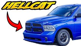 WE SWAPPED A HELLCAT TRANSMISSION INTO THIS RAM 1500 PICKUP TRUCK