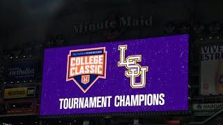 Three Wins, One Crown: LSU Tigers sweep Astros Foundation College Classic