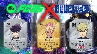 Every Blue Lock Player’s Realistic FC25 Card