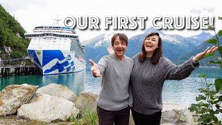 FIRST TIME CRUISERS! | Our First Impressions of Princess Cruises Majestic Princess Alaska Cruise